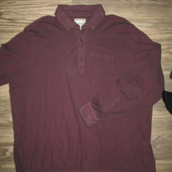 Bonobos Other - Bonobos Long Sleeve Slim Fit Polo Shirt XXL